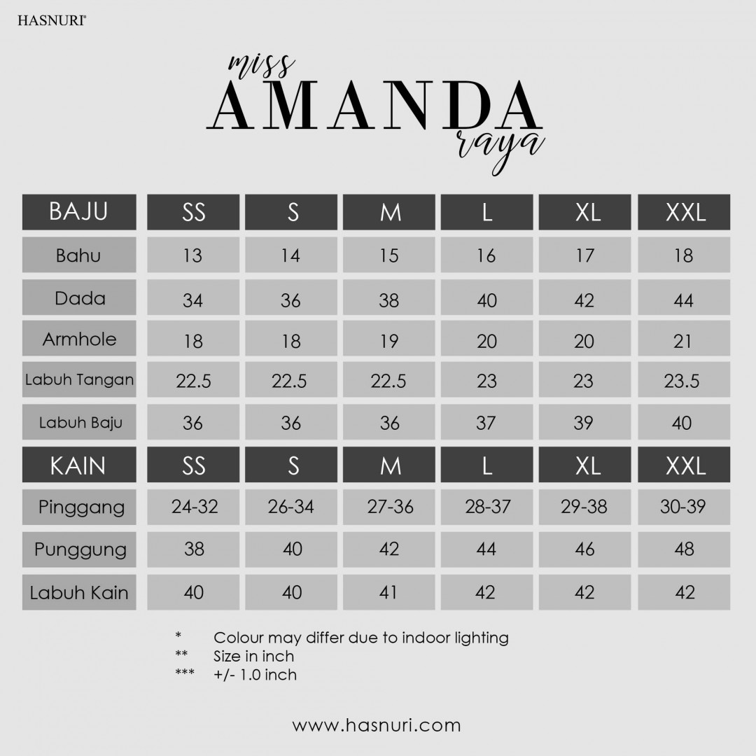 Kurung Miss Amanda - Dark Brown