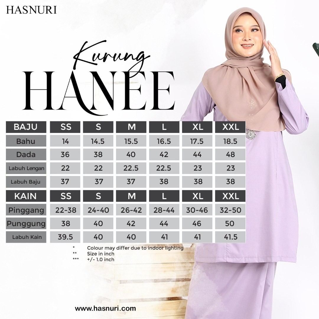 Kurung Hanee - Baby Green