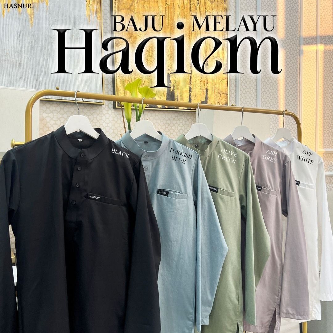 Baju Melayu Haqiem - Off White