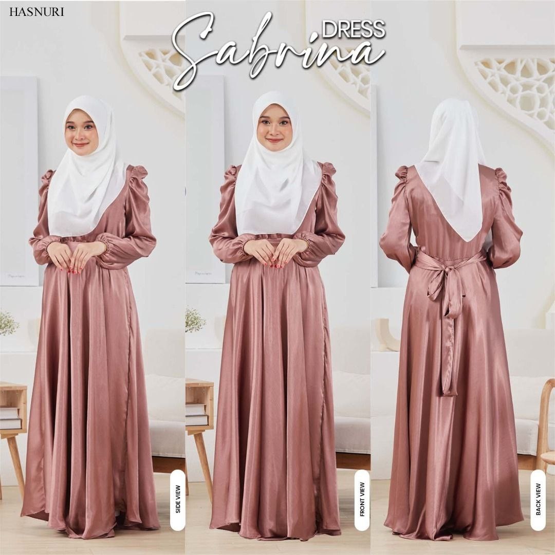 Dress Sabrina - Salmon