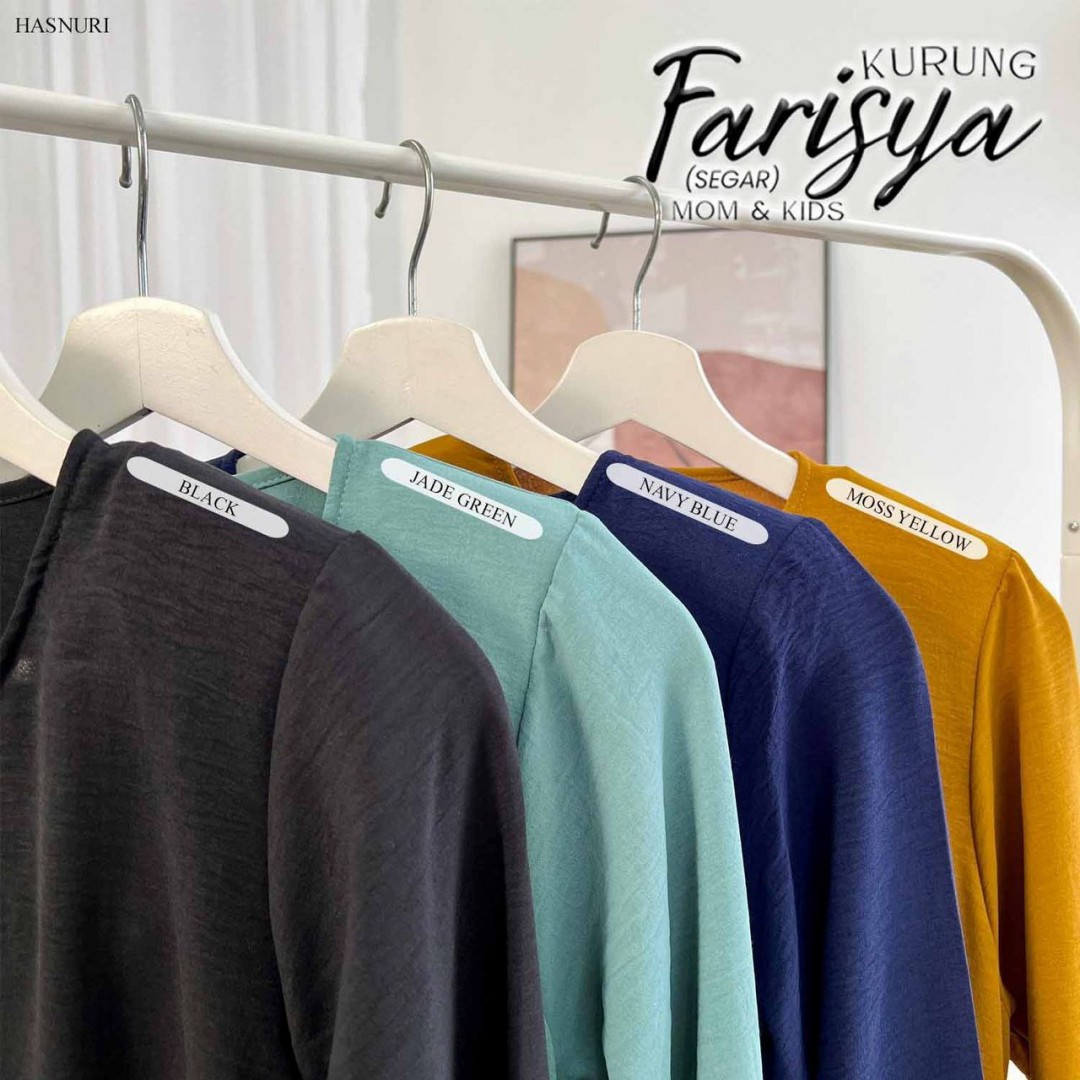 Kurung Farisya Kids - Jade Green