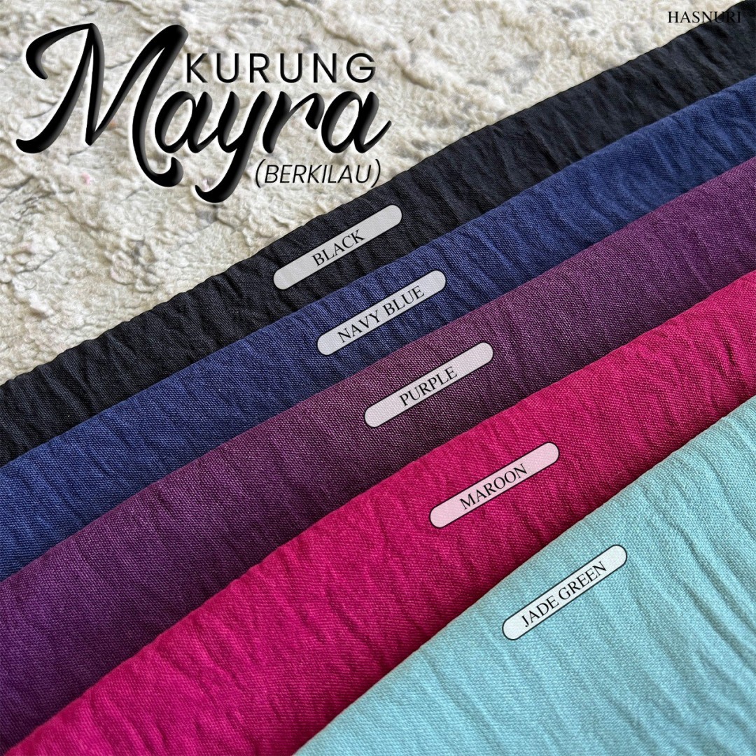 Kurung Mayra - Purple