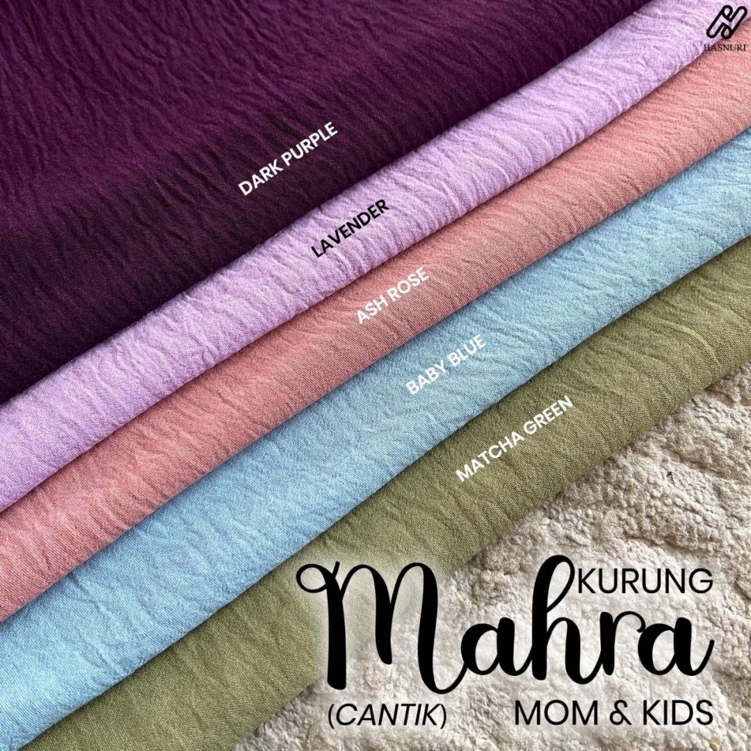 Kurung Mahra Kids - Lavender
