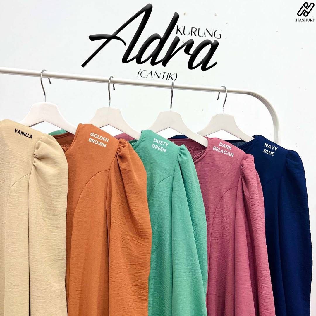 Kurung Adra - Dusty Green