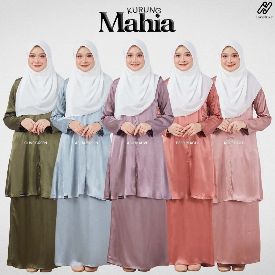 Kurung Mahia - Ash Mauve