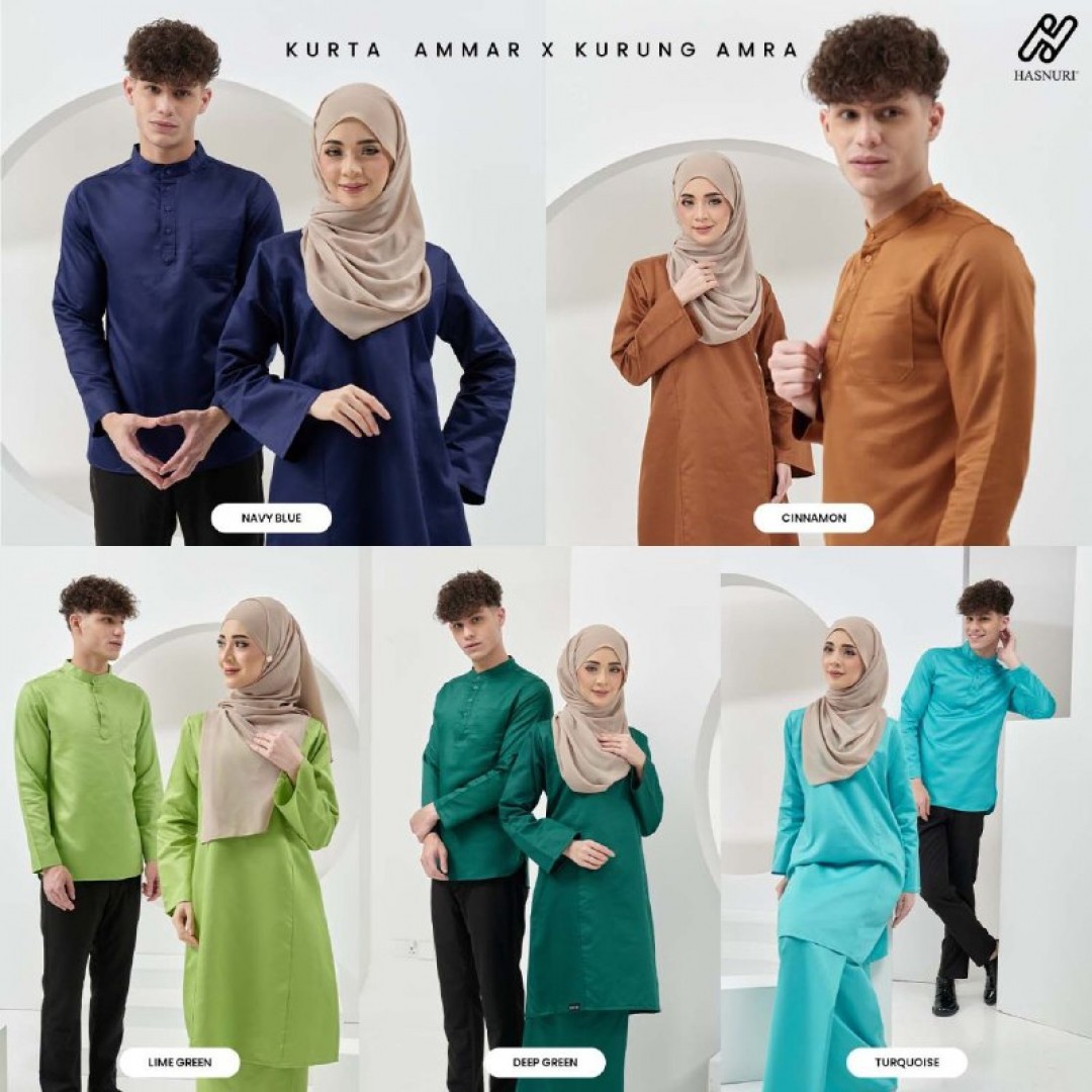 Kurta Ammar - Navy Blue