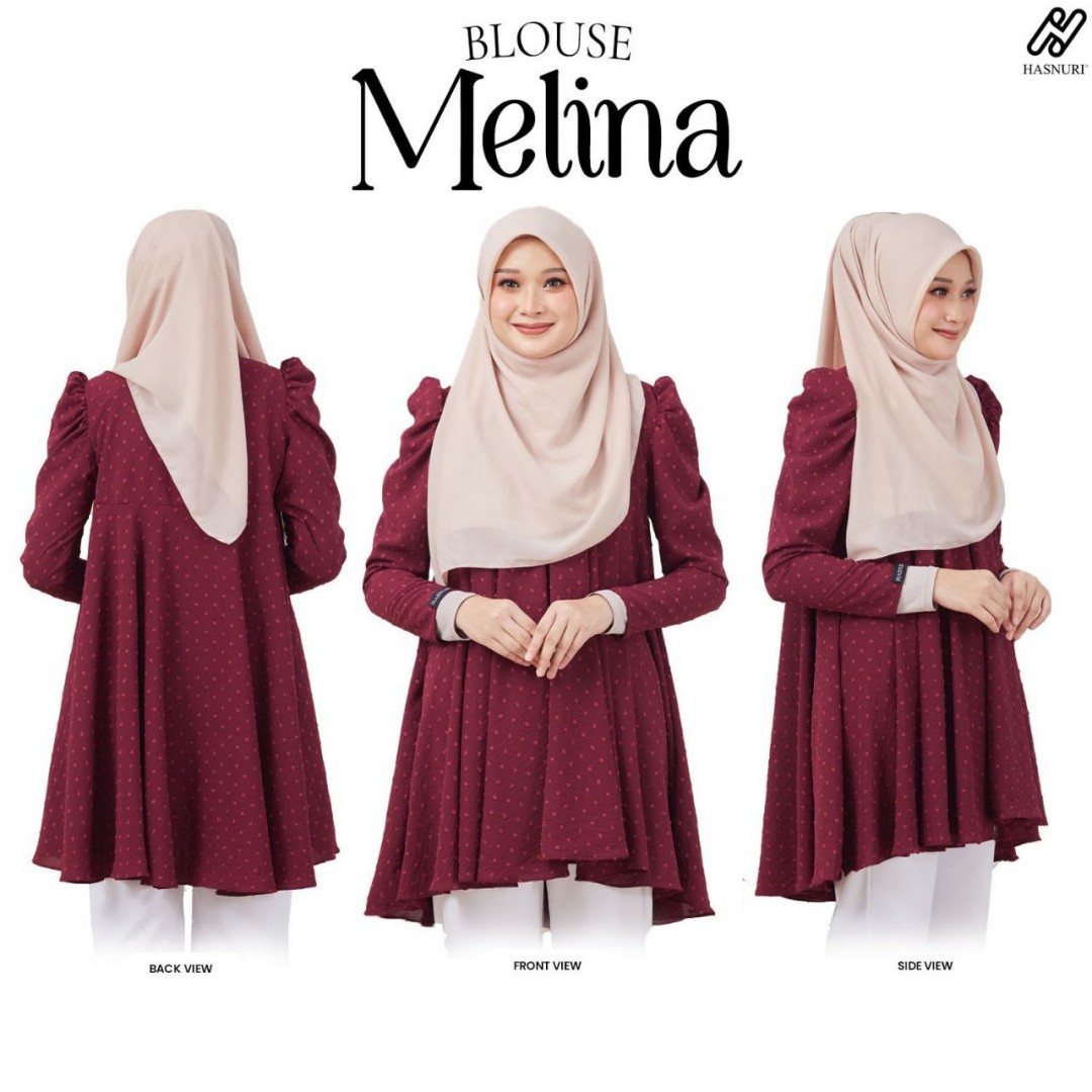 Blouse Melina - Deep Peach