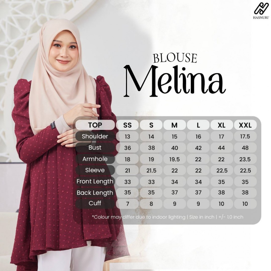 Blouse Melina - Deep Peach