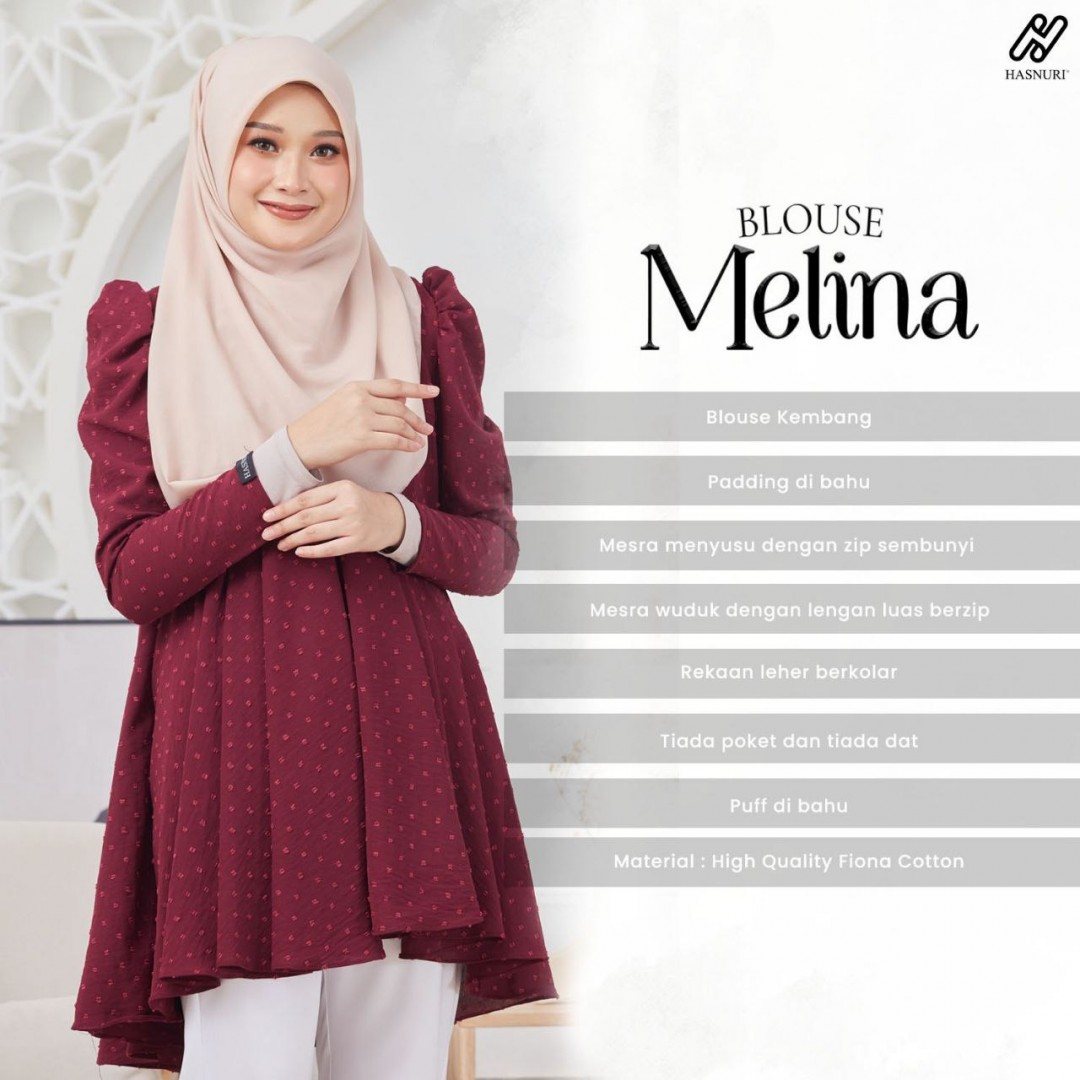 Blouse Melina - Deep Peach