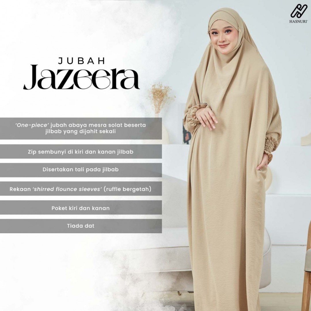 Jubah Jazeera - Dusty Green