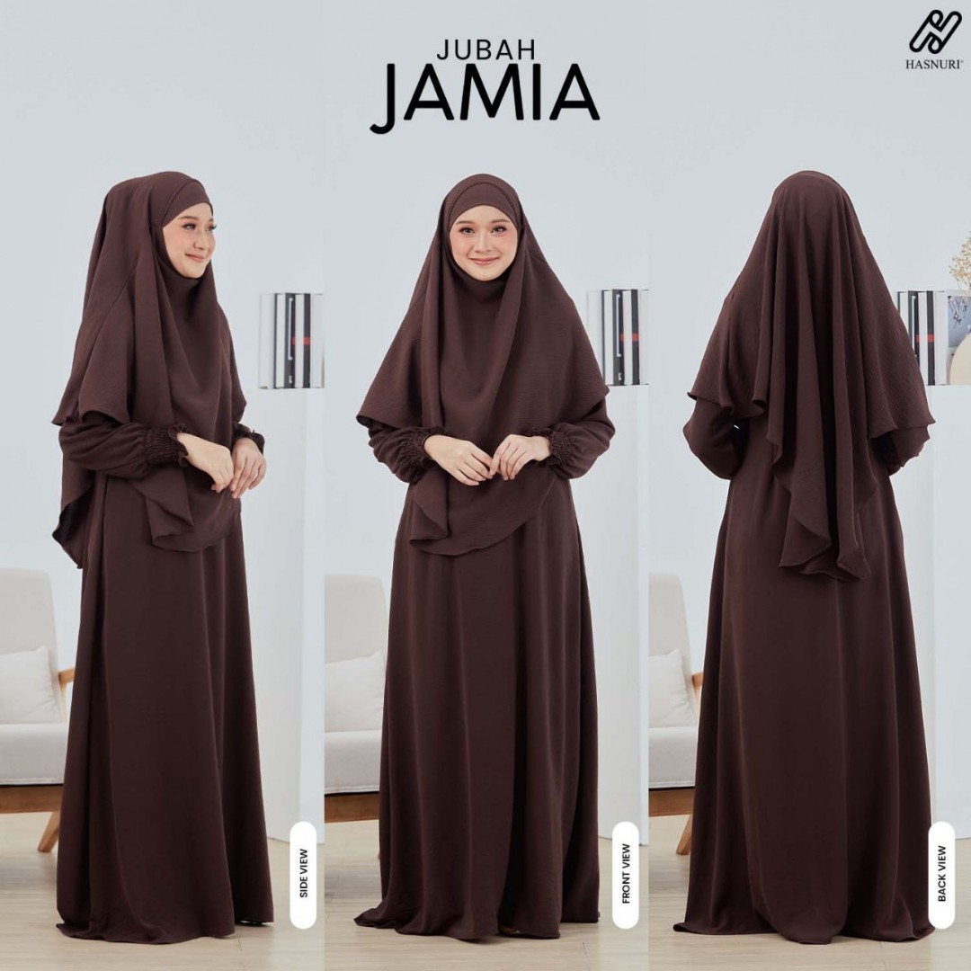 Jubah Jamia - Navy Blue