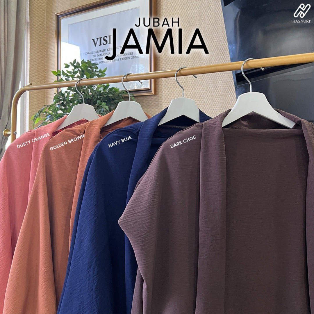 Jubah Jamia - Navy Blue