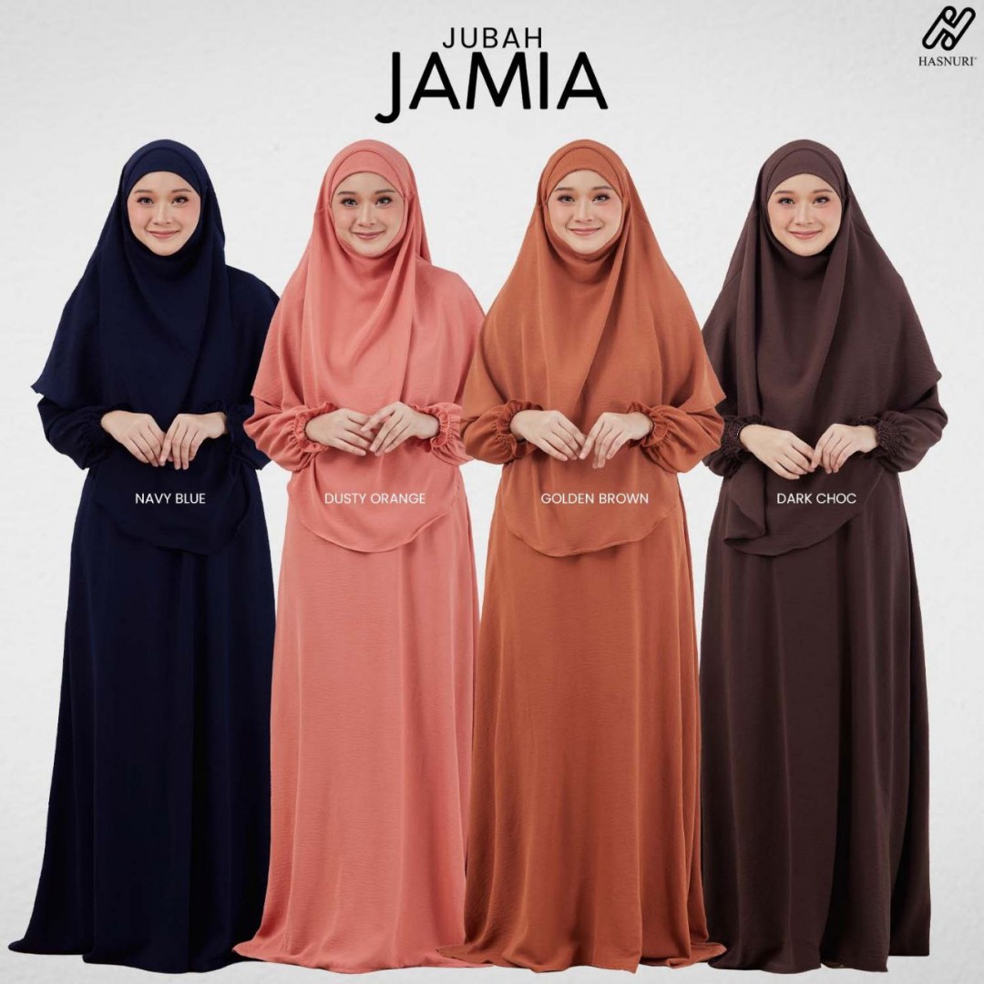 Jubah Jamia - Navy Blue