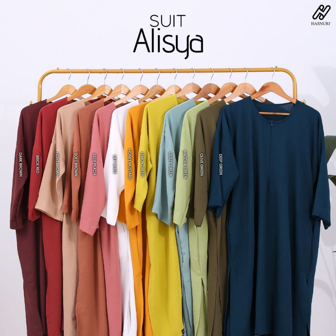 Suit Azzahra - Honey Mustard