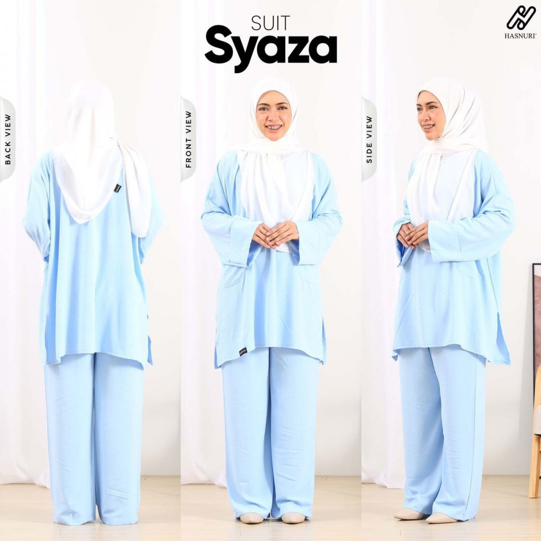 Suit Syaza - Baby Blue