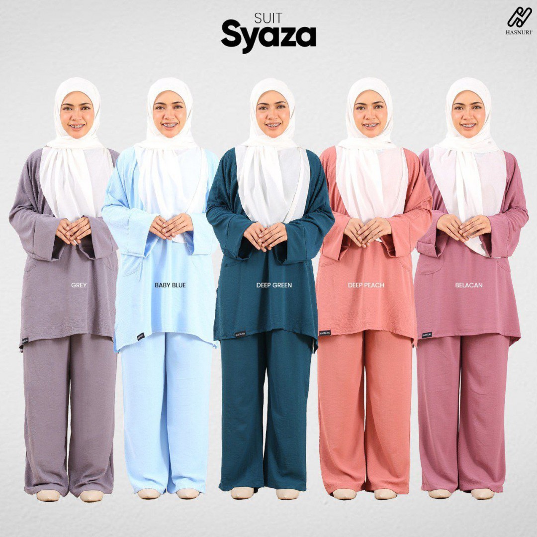 Suit Syaza - Baby Blue