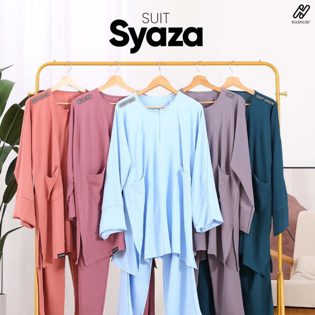 Suit Syaza - Baby Blue