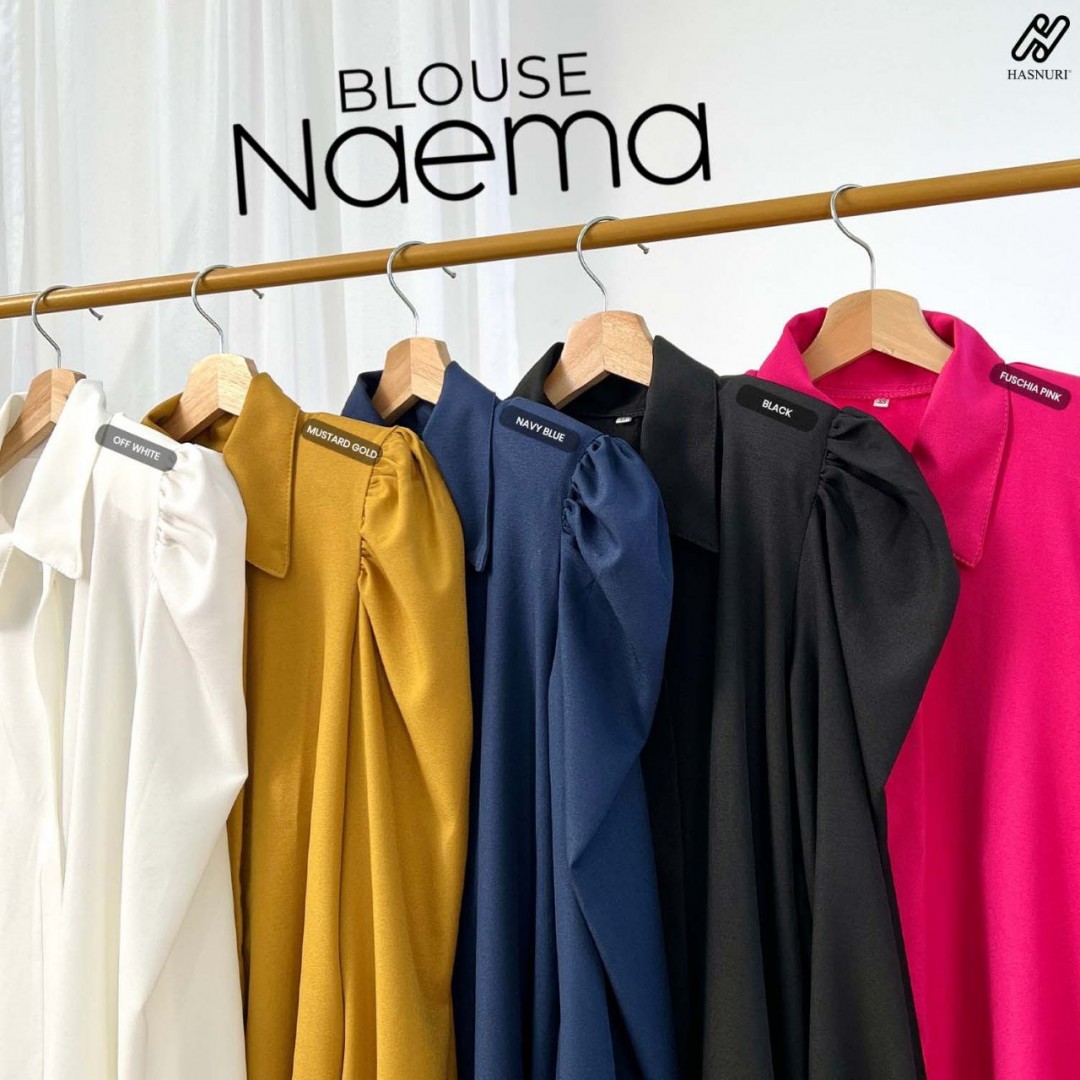Blouse Naema - Fuschia Pink