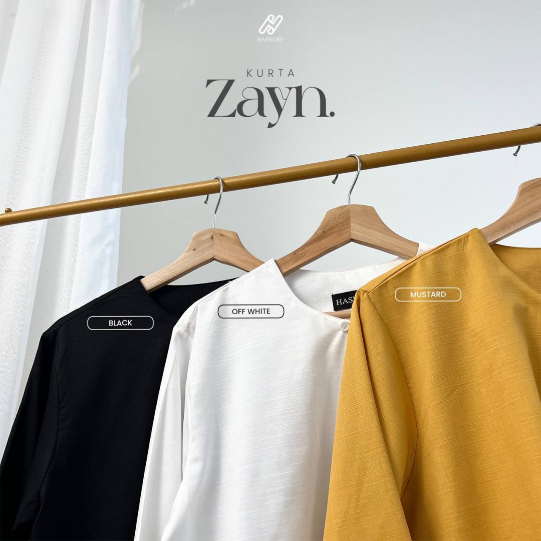 Kurta Zayn Kids - Black