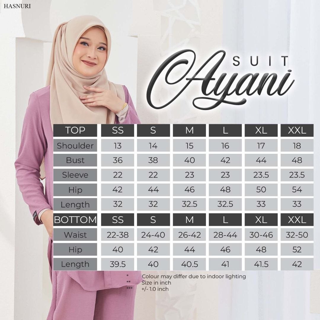 Suit Ayani - Orange