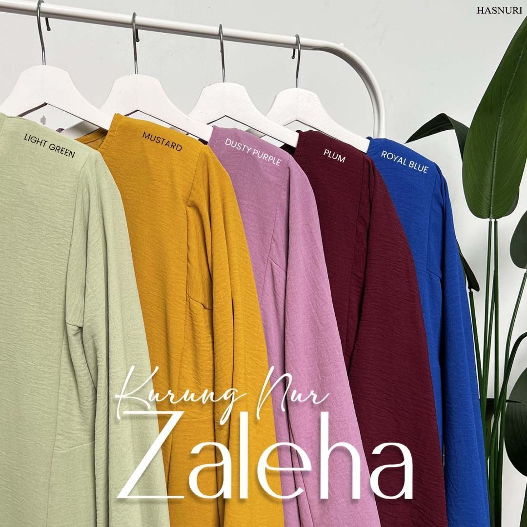 Kurung Nur Zaleha Plus Size - Dusty Purple