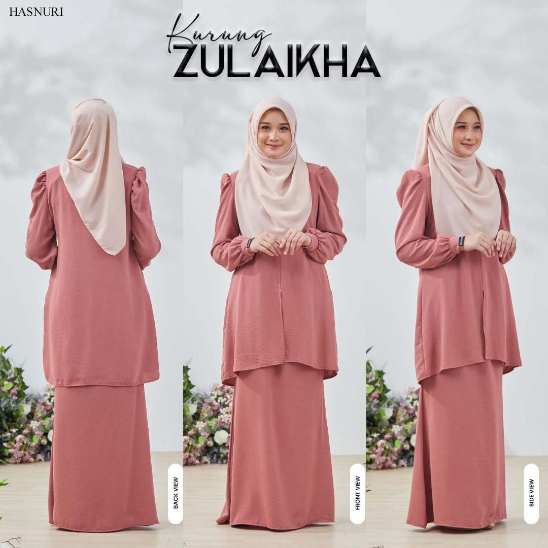 Kurung Zulaikha - Deep Green