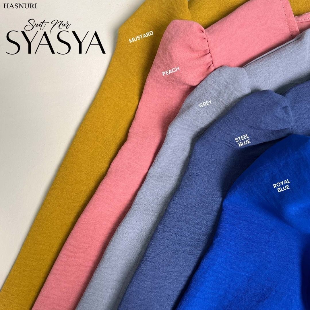 Suit Nur Syasya - Mustard