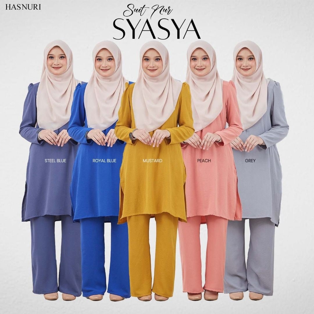 Suit Nur Syasya - Mustard