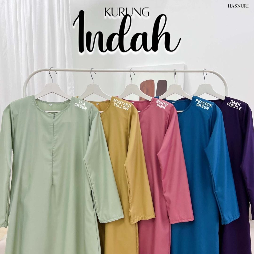 Kurung Indah - Tea Green