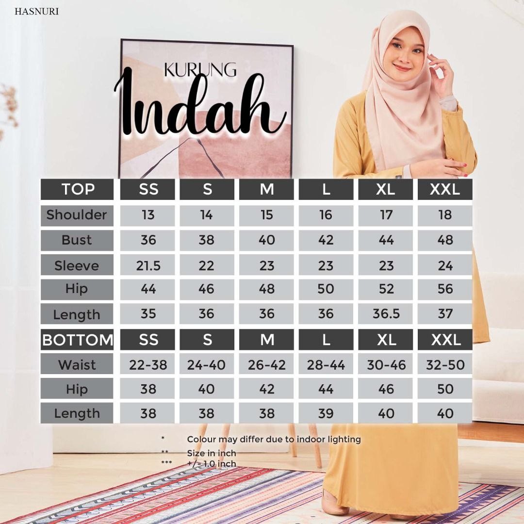 Kurung Indah - Tea Green