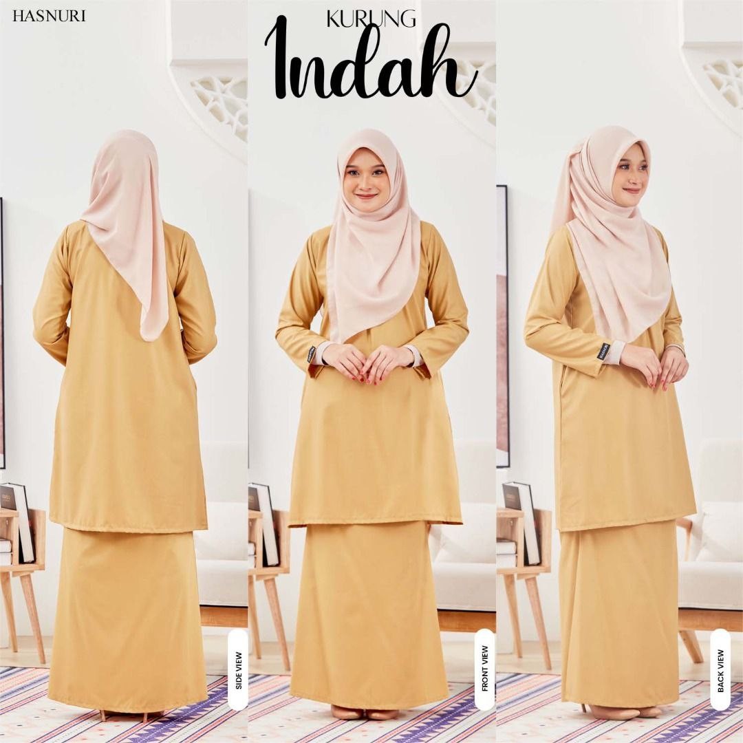 Kurung Indah - Tea Green