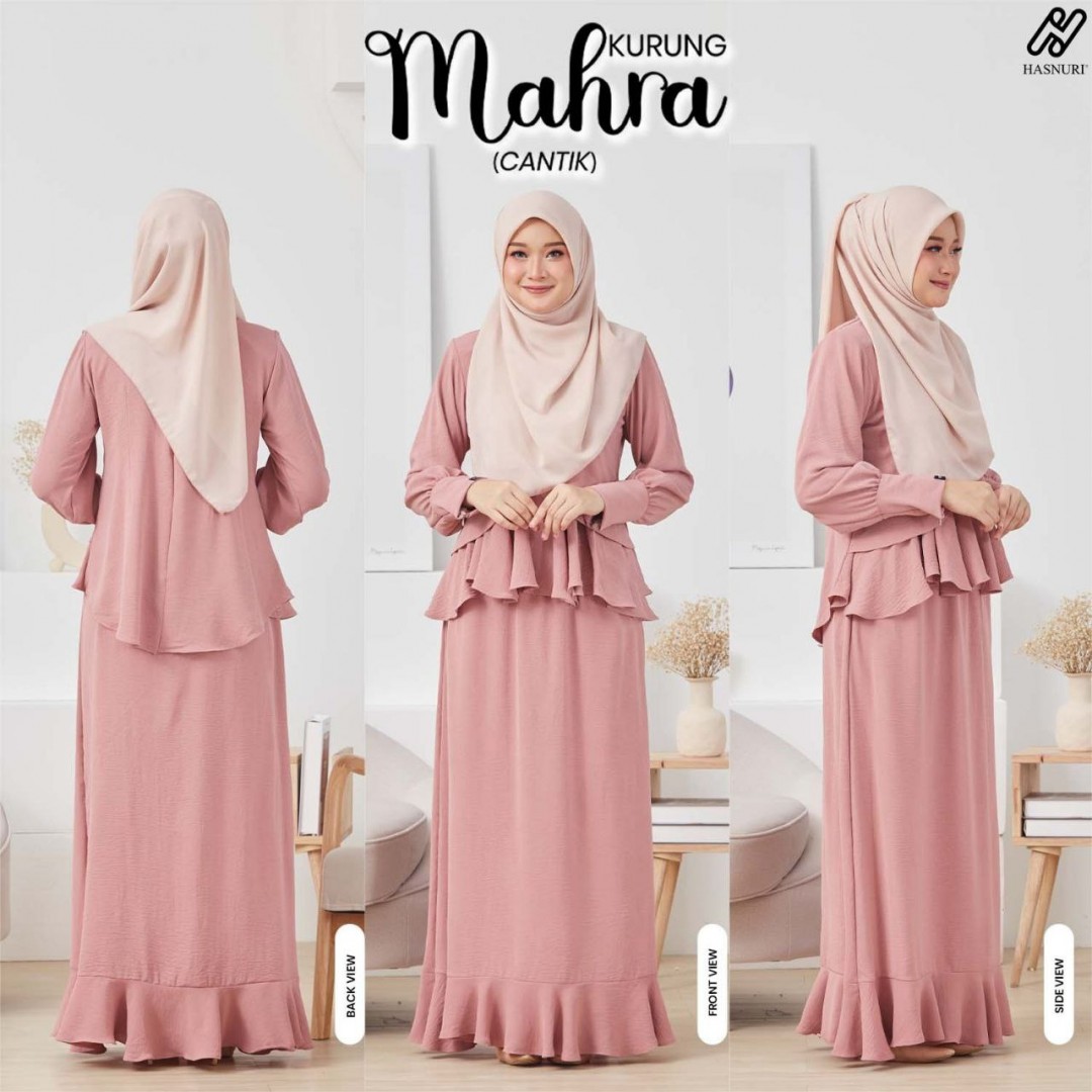 Kurung Mahra - Baby Blue