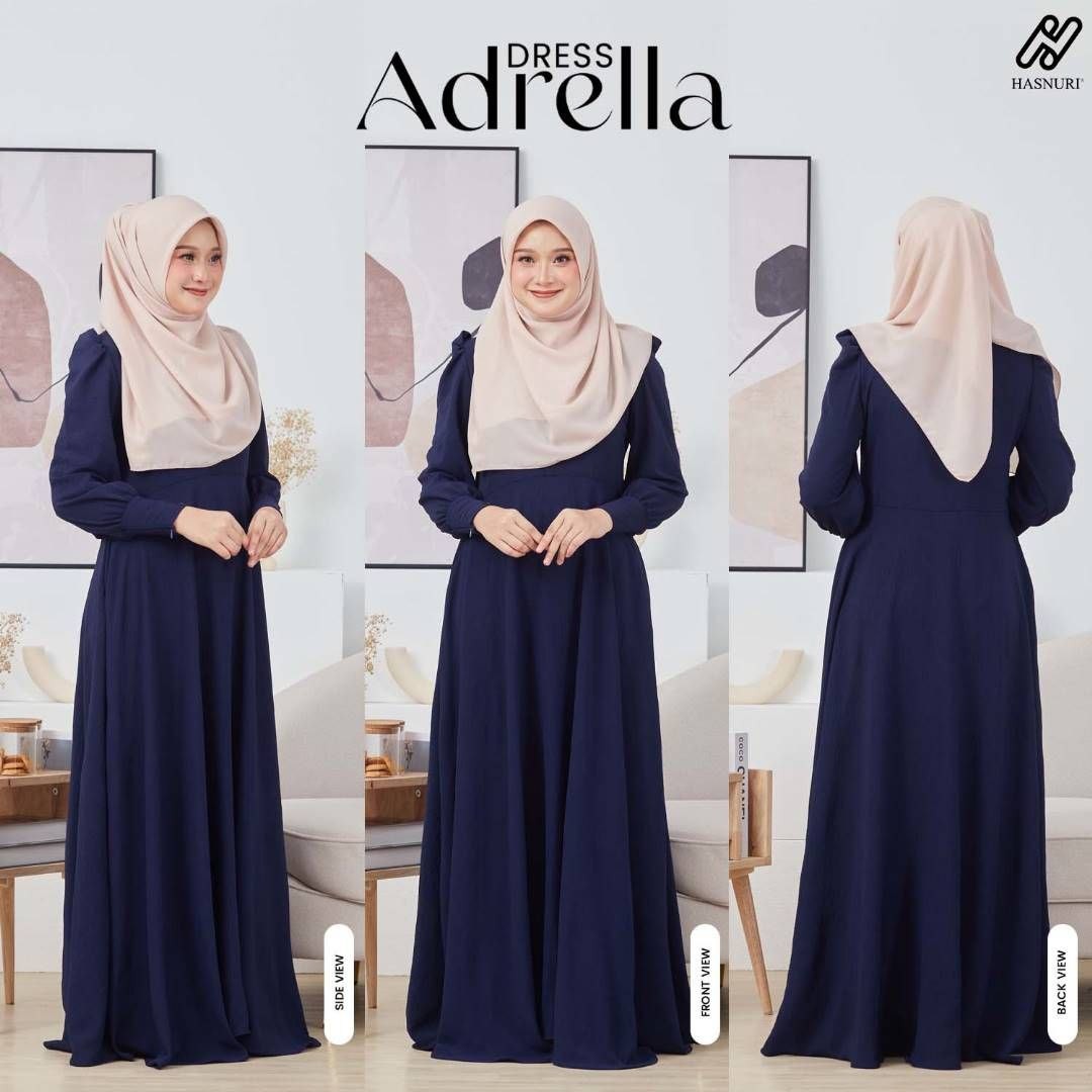 Dress Adrella - Dusty Green
