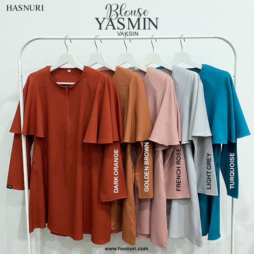 Blouse Yasmin Plus Size - Teal