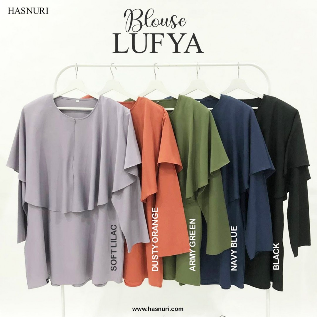 Blouse Lufya Plus Size - Dusty Orange