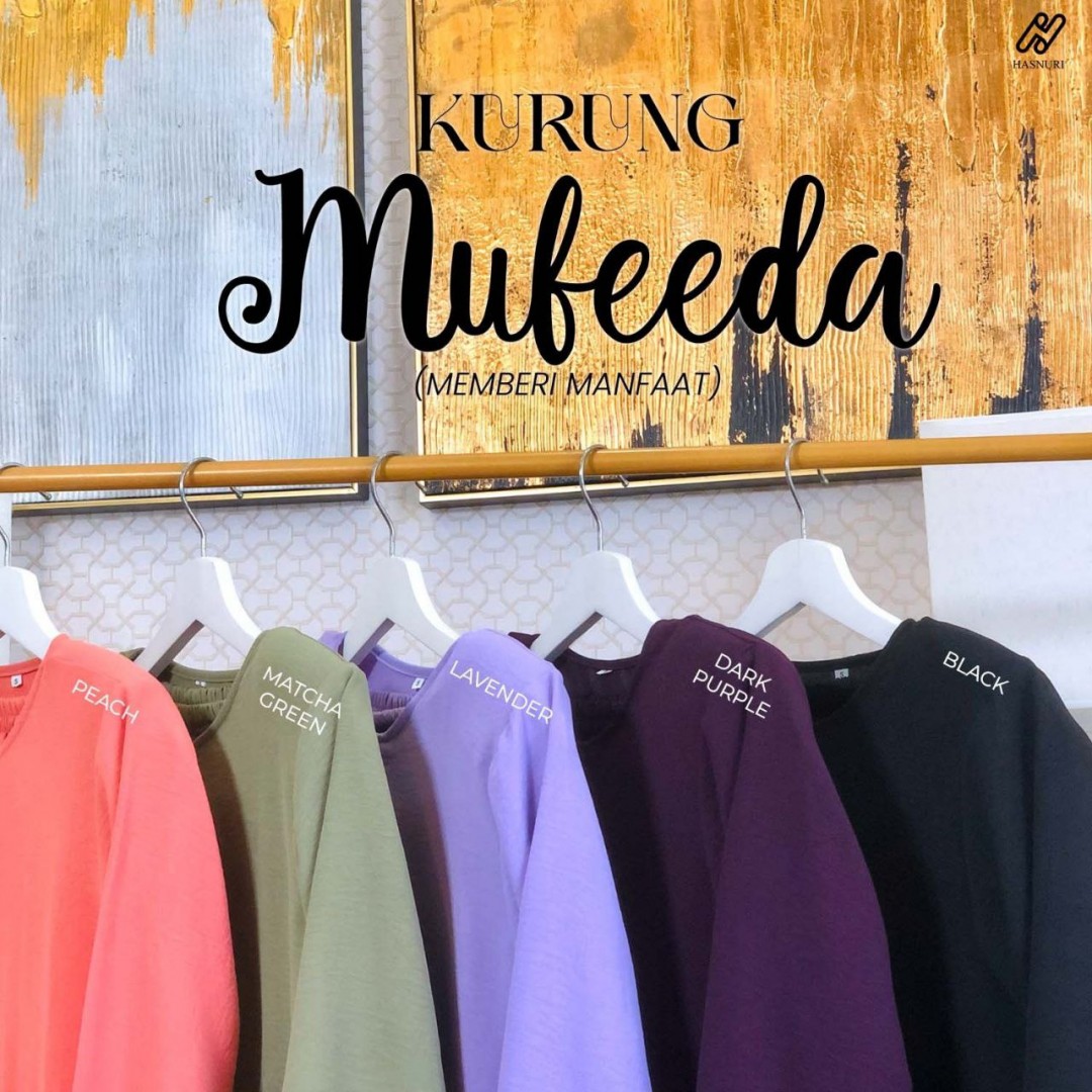 Kurung Mufeeda Kids - Lavender