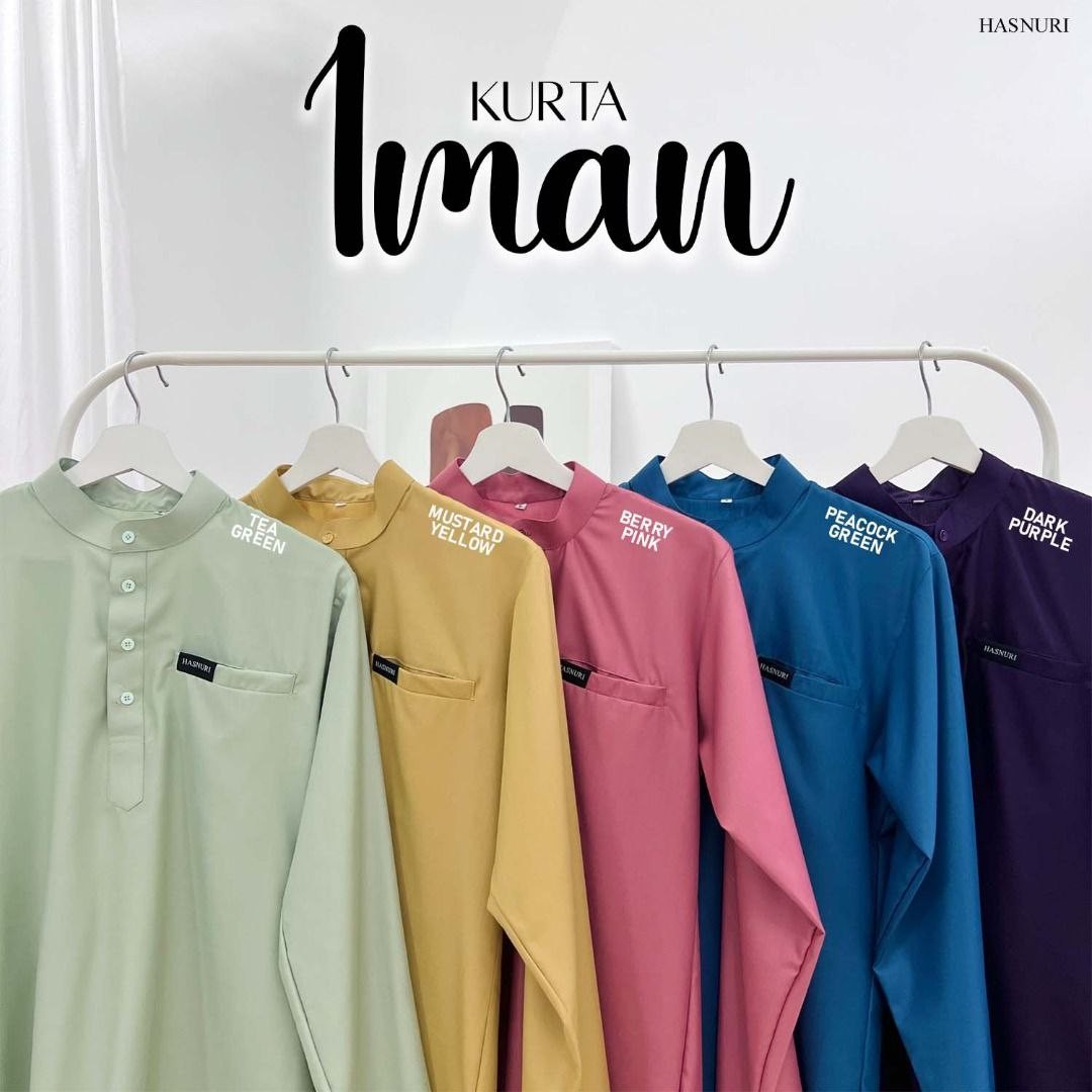 Kurta Iman - Mustard Yellow