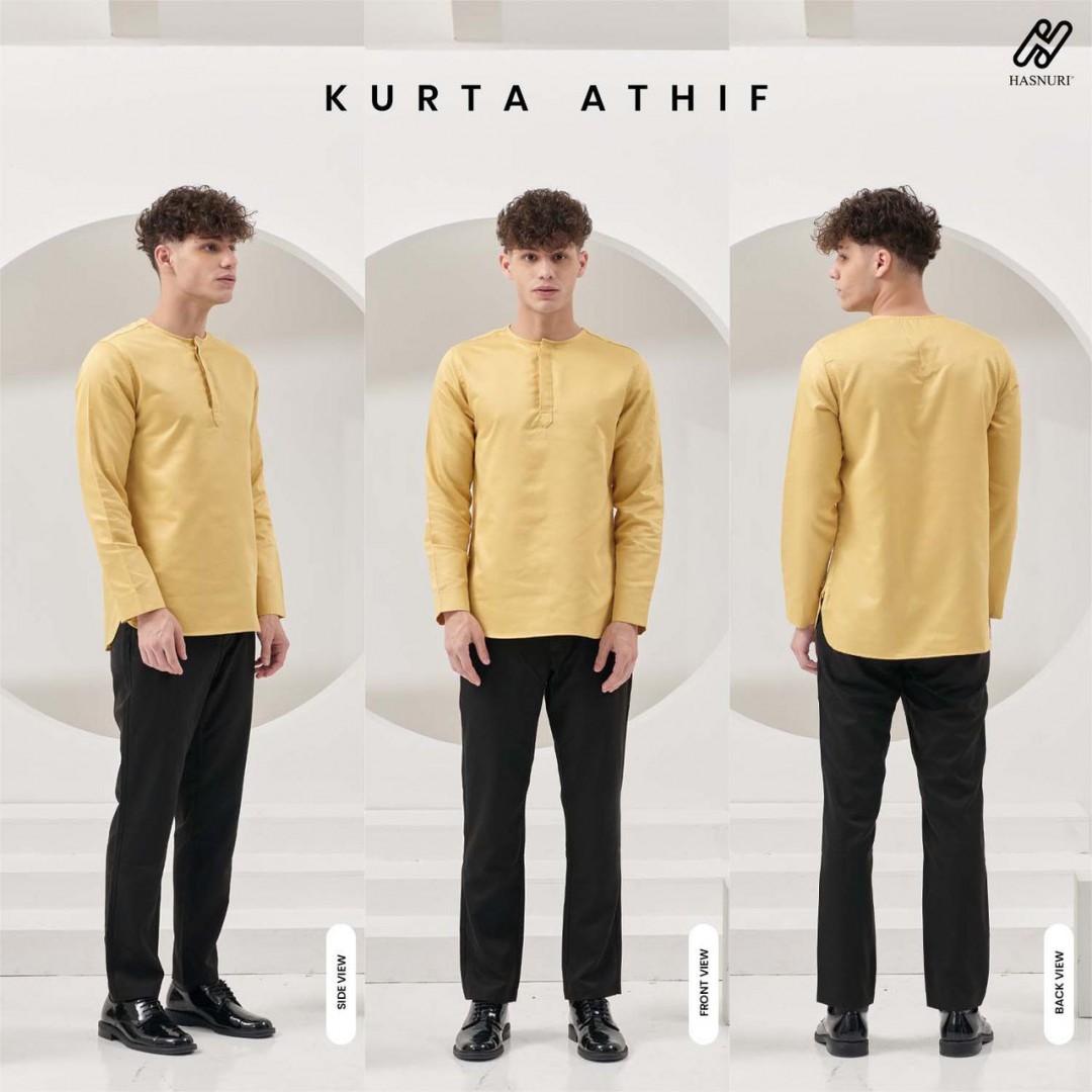 Kurta Athif - Black