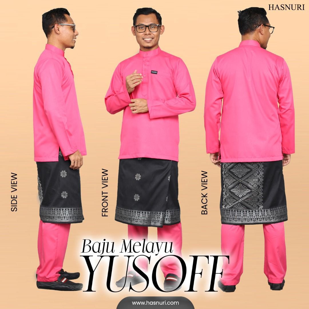 Baju Melayu Yusoff - Deep Green