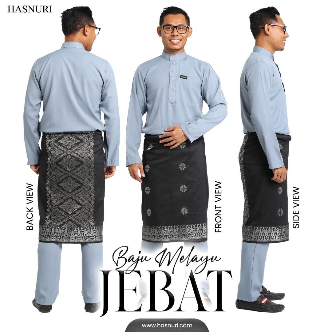 Baju Melayu Jebat - Magenta