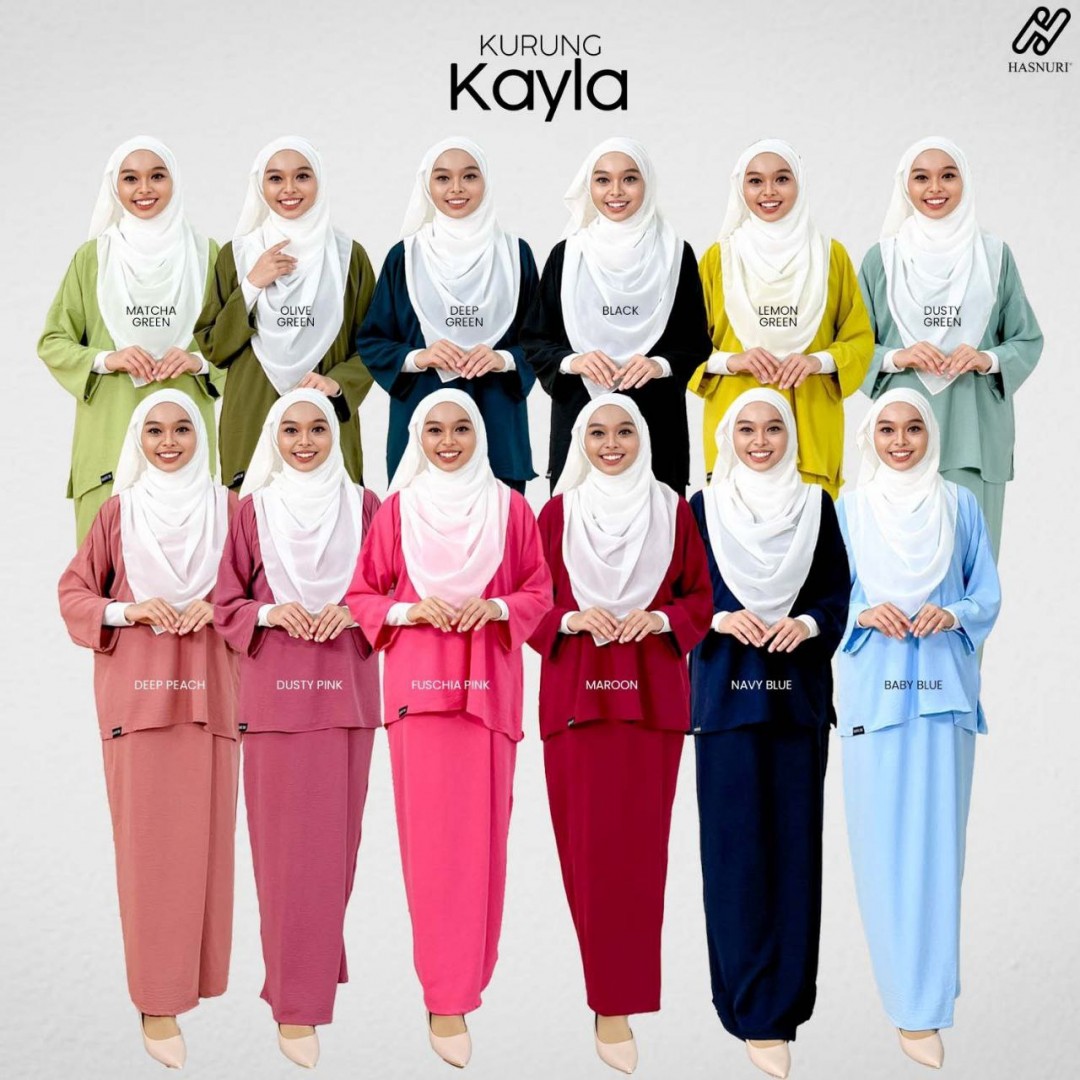 Kurung Kayla - Black