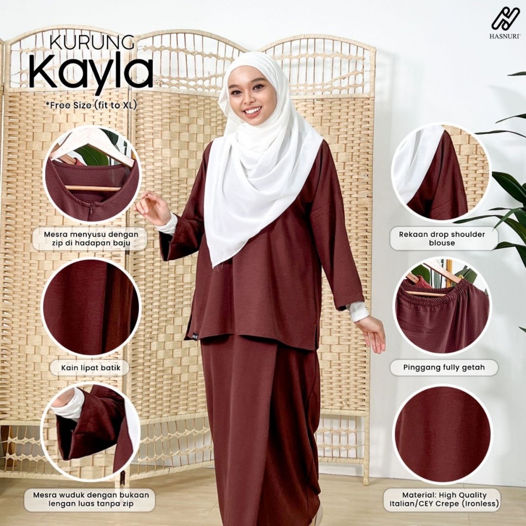 Kurung Kayla - Off White