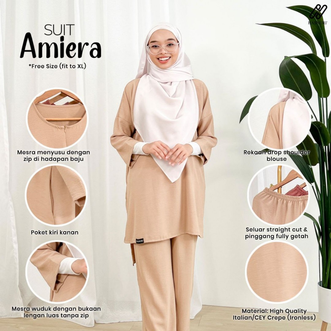Suit Amiera - Fuschia Pink