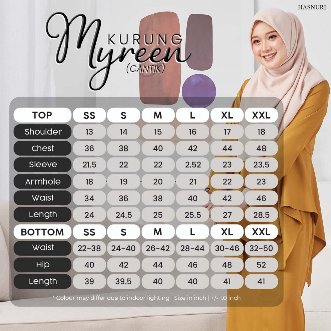 Kurung Myreen - Dark Grey