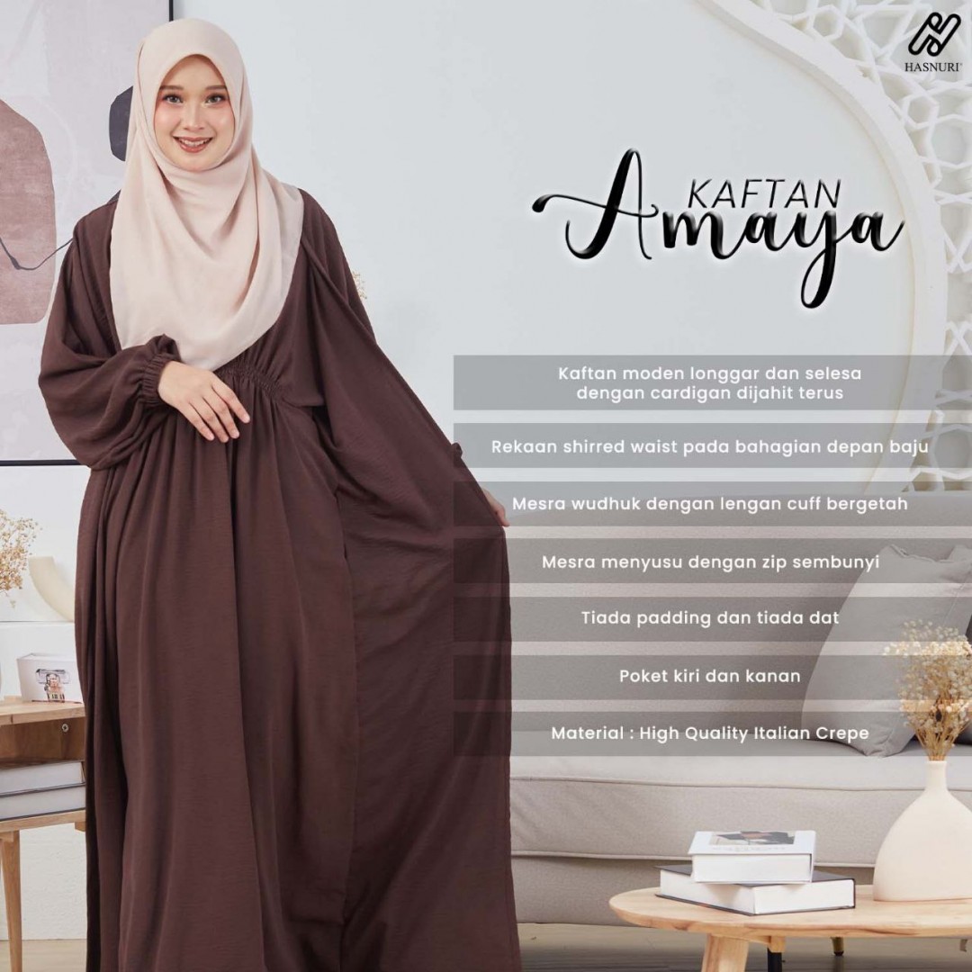 Kaftan Amaya - Jade Green