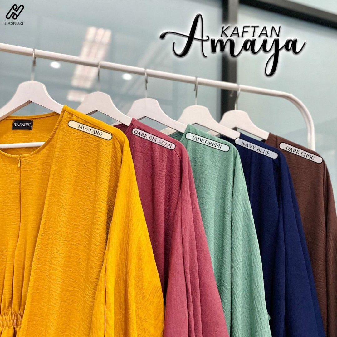 Kaftan Amaya - Mustard
