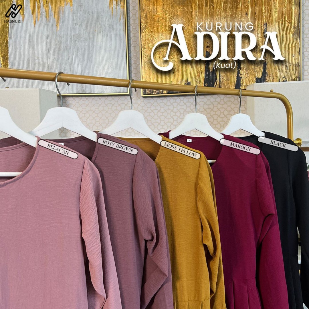 Kurung Adira - Maroon