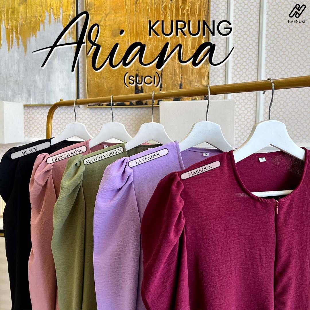 Kurung Ariana - Matcha Green