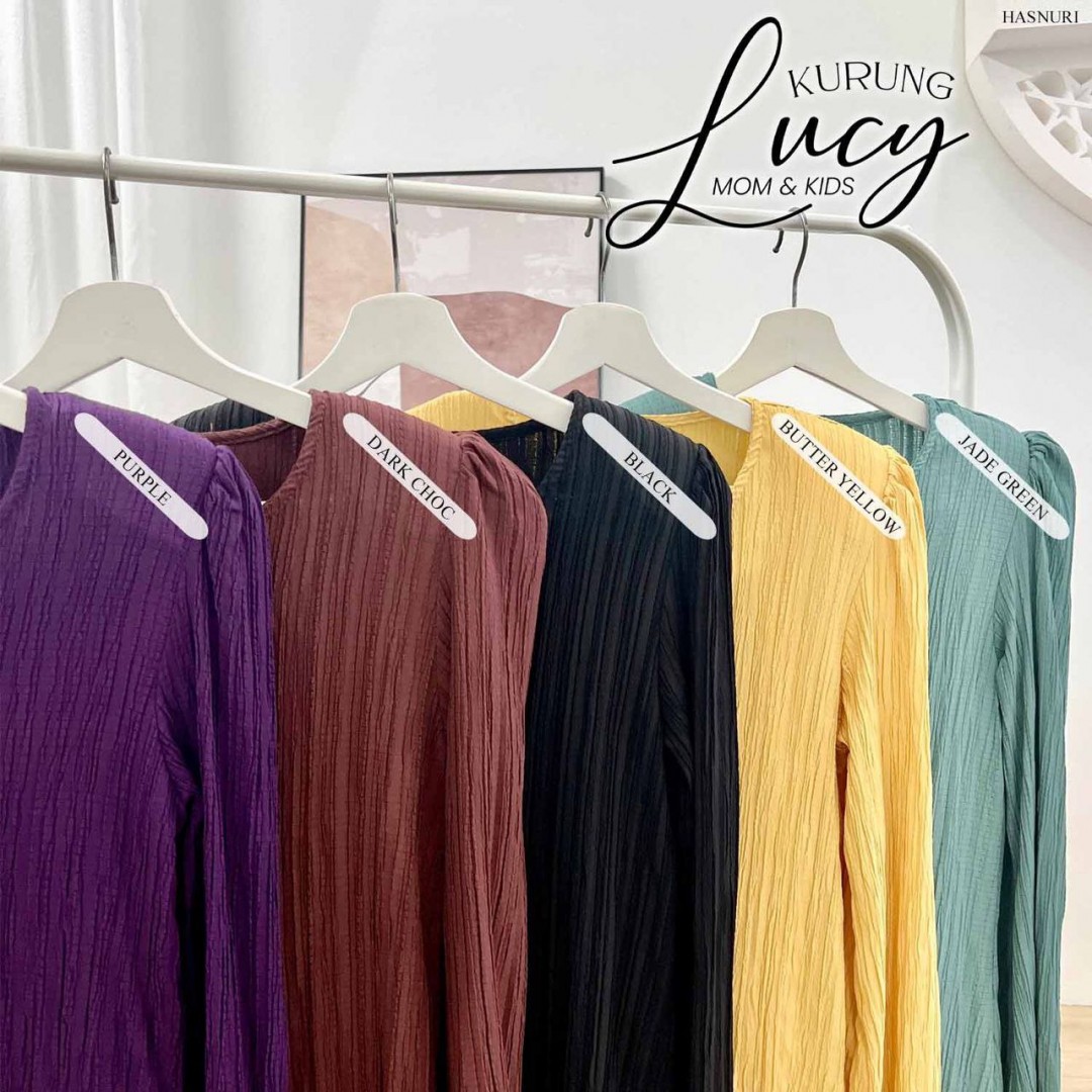 Kurung Lucy Plus Size - Purple
