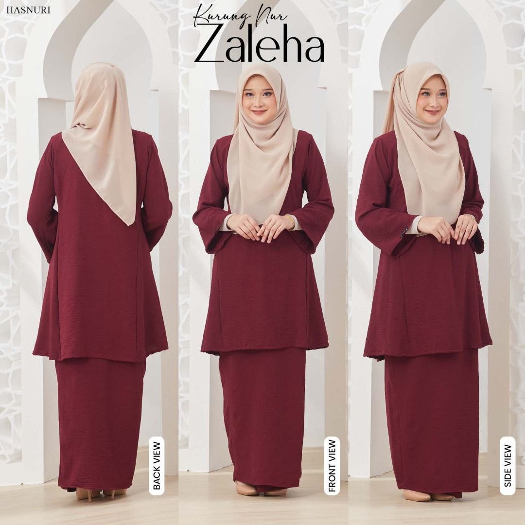 Kurung Nur Zaleha - Dusty Purple